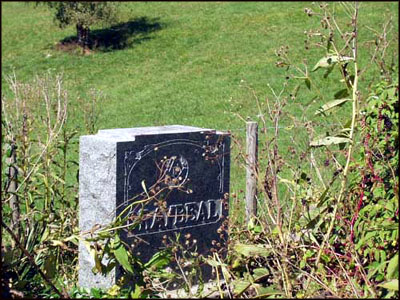 Graybeal Cemetery Marker