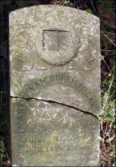 Headstone of Martin Van Buren McCarter