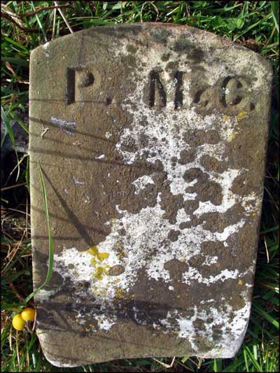 Footstone of Philander McCarter