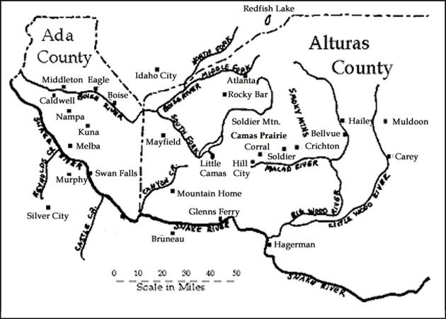 Camas Prairie In The News Maps