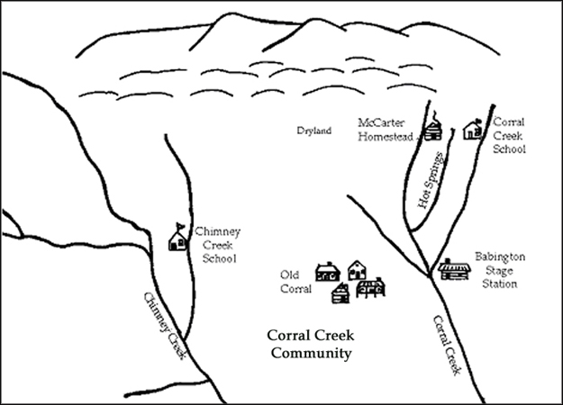 Corral Creek Community Map