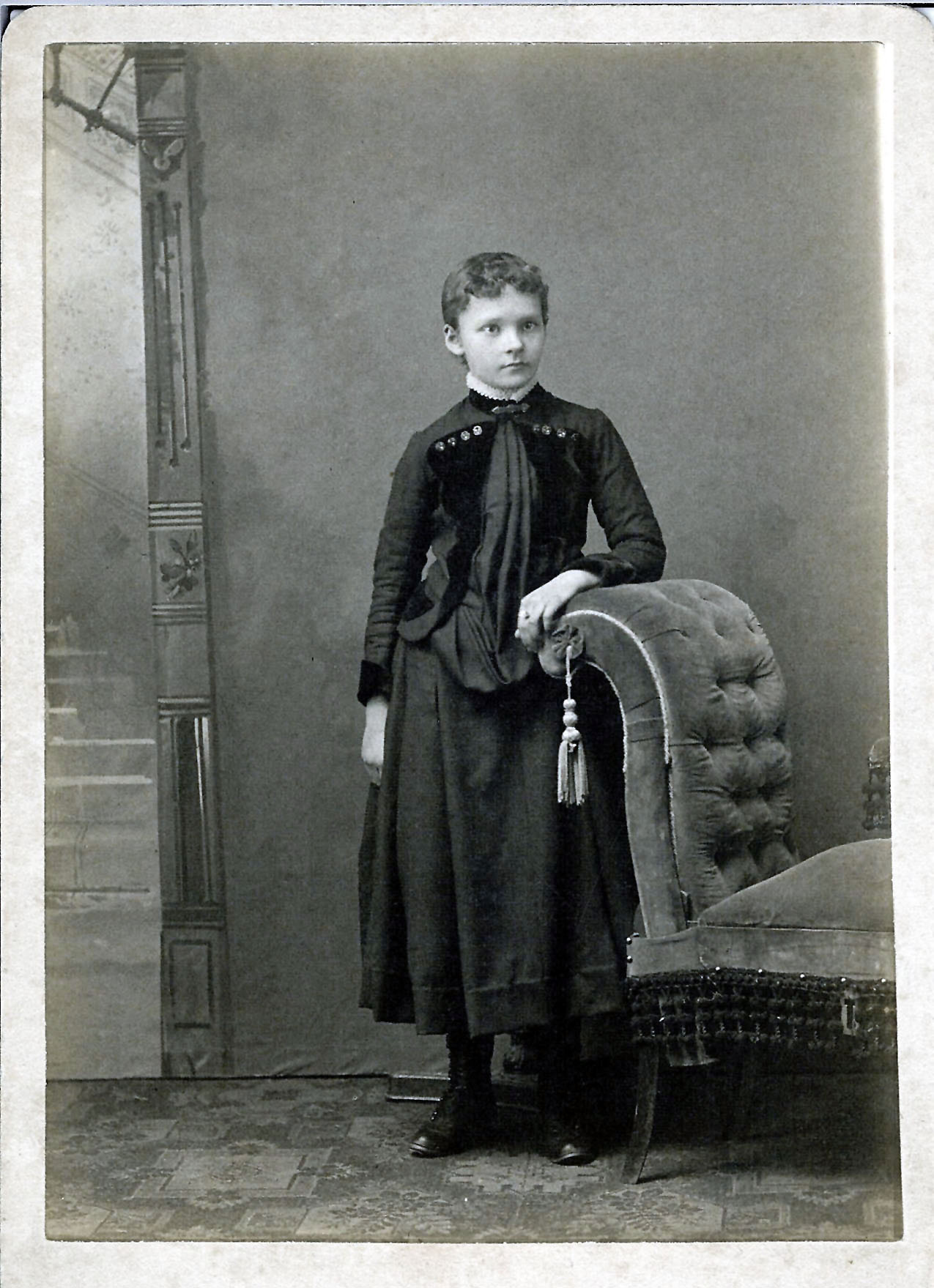 Photo of Berta McCracken Cassler as a child